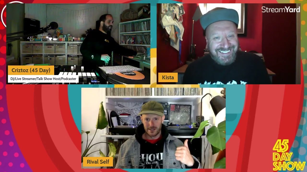 45 Day Show 012 - Criztoz talks with Kista & Rival Self