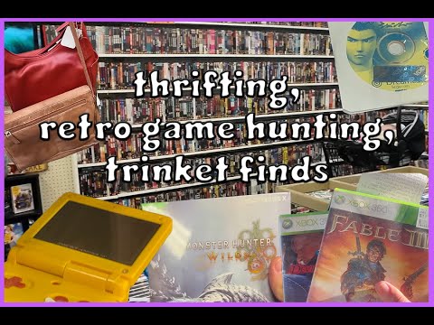 18:03 18:03 Now playing, thrifting, retro game hunting, and trinket findings ✨