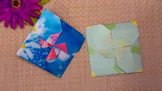 EASY DIY ENVELOPE 📧 ORIGAMI TUTORIAL 🎀 #art #craft #origami #paperart #live #tutorial