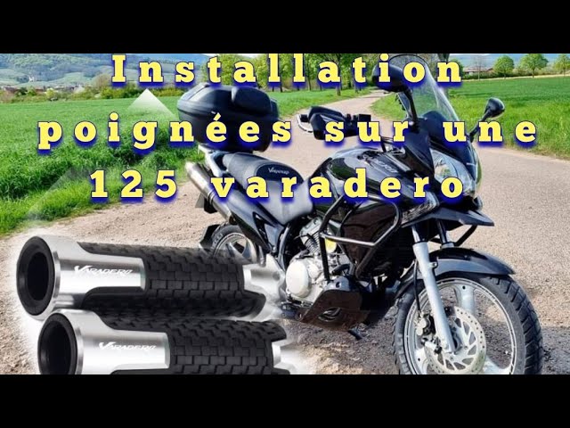 Poignée de poignée en caoutchouc antidérapant Poignée Poignées Pour Honda  Varadero Xl1000 Xl125 Varadero 125 1000 Toute l'année