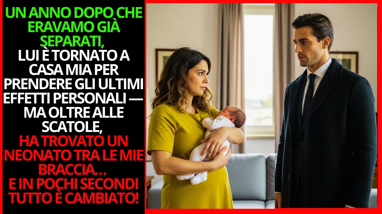 È TORNATO PER PRENDERE LE SUE COSE — MA IL NEONATO CHE TENEVO HA ...