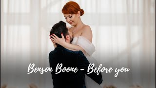 Benson Boone - Before you - Wedding Dance Choreography