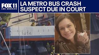 LIVE: Woman arrested in Chatsworth bus crash due in court
