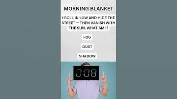 Only Geniuses Can Solve This Riddle in 10 Seconds! 🤯 | Mind Trick Challenge: Morning Blanket #riddle