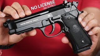 Blowback Air Gun No License required  - Umarex Beretta M92A1 CO2 BB Air Pistol screenshot 4