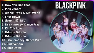 BLACKPINK 2024 MIX Playlist - How You Like That, Pink Venom, Jennie - ‘you & Me’ World Tour Stag...