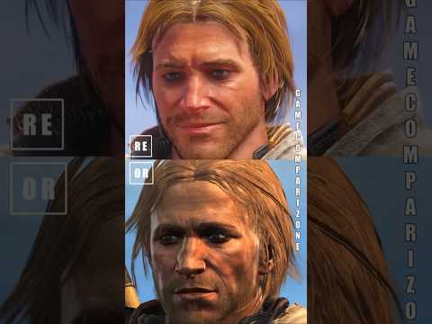 13 years apart graphics - Assassin's Creed Black Flag Resynced original vs remake #comparison