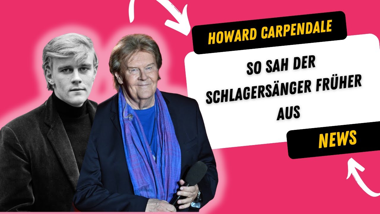 Howard Carpendale: So sah der Schlagersänger früher aus