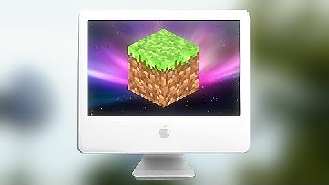 Running Minecraft on an iMac G5 — Can This Old Mac Handle It?