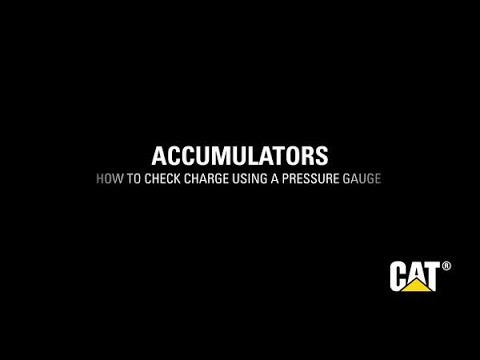 Cat® Performance Hammers | How To Check Accumulator Charge Using a Pressure Gauge