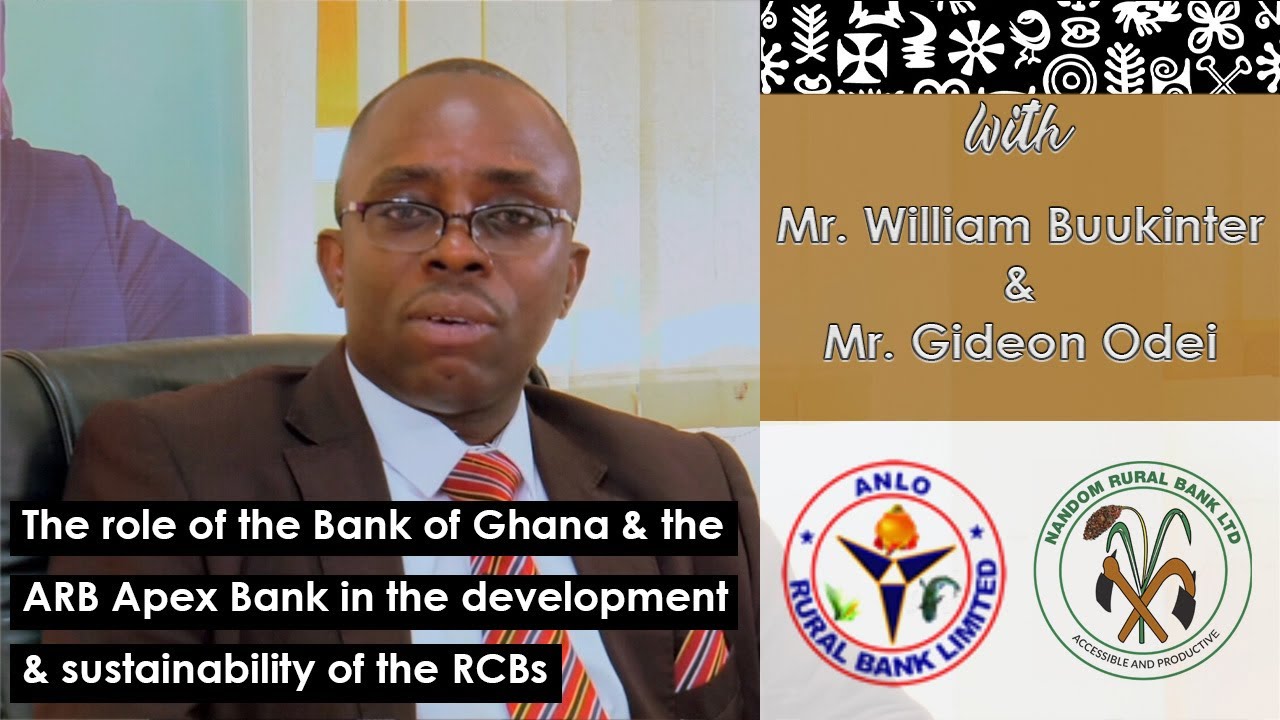 GhMeansBiz with Mr Buukinter GM of Nandom Rural Bank & Mr Odei GM of ...
