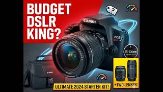 Canon EOS Rebel T7 Review 📸 Best Beginner DSLR Camera in 2026? Double Zoom Lens Kit!