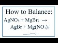 Balancing Chemical Equations
