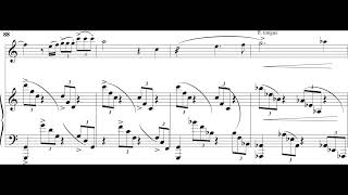 Adrienne Albert - Sunswept for Flute and Piano (2006) [Score-Video]