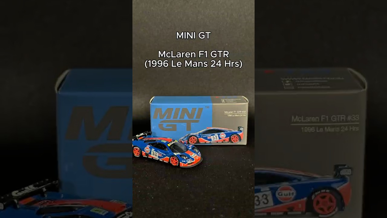 Unboxing MiniGT | McLaren F1 GTR Gulf 