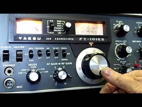 YAESU FT-101 ES - YouTube