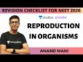 Let’s crack NEET (UG)! | Revision Checklist for NEET 2020 | Reproduction in organisms