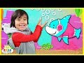 Baby Shark | Kids Song and Nursery Rhymes Sing and Dance | Animal Songs with Ryan ToysReview