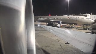 Delta 717-200 Night Flight! LAX-LAS