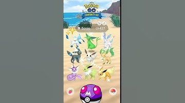 Getting Lucky With✨️Shiny Eeveelution in Pokemon GO