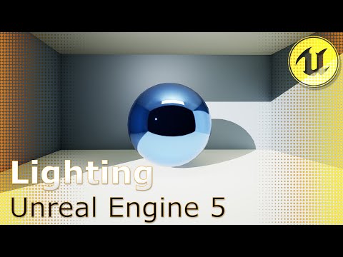Overview of lighting types in Unreal Engine 5. Basic settings | Beginner Tutorial