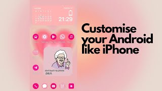 |Aesthetic| 🌸 Customise your Android (OnePlus Nord CE) like an iPhone 🐥. screenshot 4