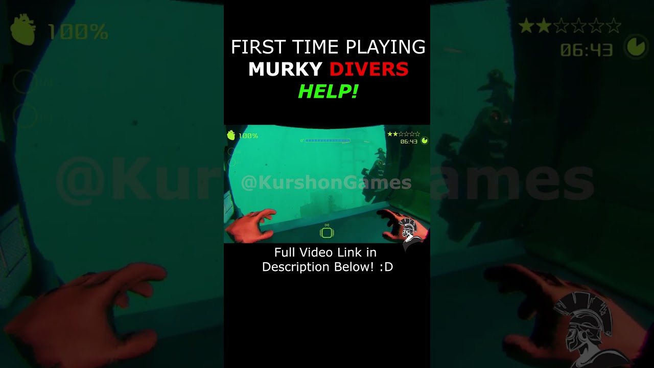 HELP! Murky Divers (First Time!) #murkydivers #gaming #funny #scary