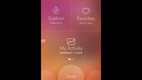 How to Setup Your Mindbody App