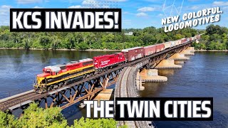 Kansas City Southern Invades The Twin Cities! -Colorful, Classic, EMDs-
It took nearly a year and a half after the KCS and CP merger, but KCS power is starting to invade the Twin Cities area! This is in the form of locals on the CPKC, and its adding a lot of cool variety.
Well chase a few locals in the Twin Cities area with new KCS power on it. These trains are seen in Minneapolis, Saint Paul, and surrounding area. Highlights include The Camden Job in North Mpls, Transfer One, and The River Sub Local, J19. These older, classic EMDs, are a VERY welcomed sight for the railfans. Seeing GP40s, and GP38-2s, is a nice throwback to the days before GP20s took over.
Instagram: https://www.instagram.com/sd457500/
https://www.facebook.com/SD457500
https://www.tiktok.com/@sd457500
#train #diesel #railway
Any use of this content without expressed, clear permission is prohibited. For usage, licensing, and other usage, contact me on Instagram at SD457500.
Copyright 2024 Douglas Hildebrandt, all rights reserved. Kansas City Southern Invades The Twin Cities! -Colorful, Classic, EMDs-