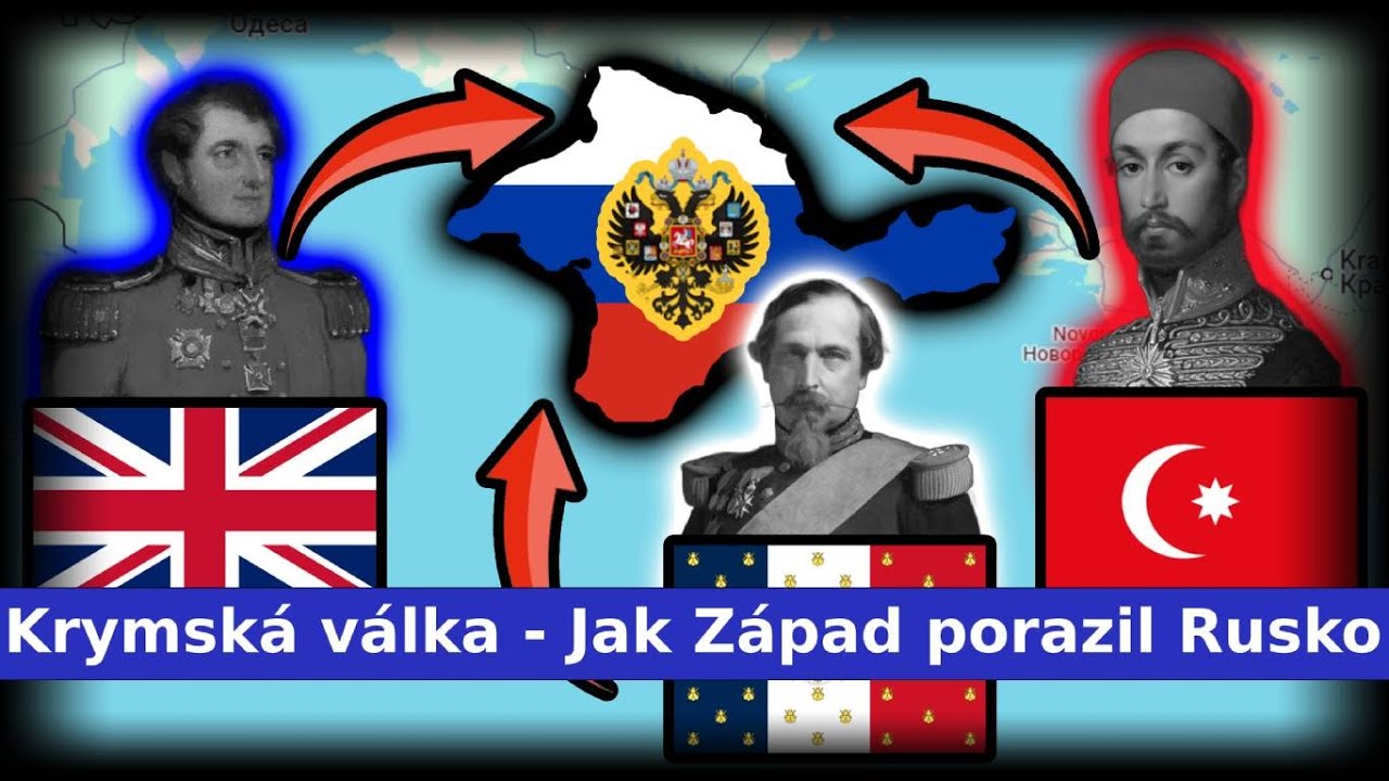 KRYMSKÁ válka - Jak ZÁPAD porazil Rusko