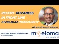 Recent advances in frontline myeloma treatment prof joseph mikhael for myeloma new zealand