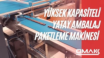 High Speed Flow Wrapper TITAN - High Speed Flowpack Machine -  Omaks Makina