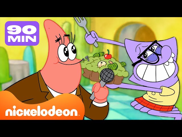 The Patrick Star Show | 90 MENIT Momen-Momen Terlucu dari Episode 😂 | Nickelodeon Bahasa class=