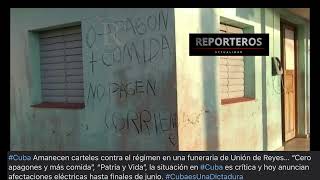 Llegan mensajes desde funeraria en Matanzas #reporteros #universoincreible #cubanos