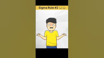 Sigma rule #2|| Ft. ‎@R.G Bucket List  #shorts#short#sigmarule