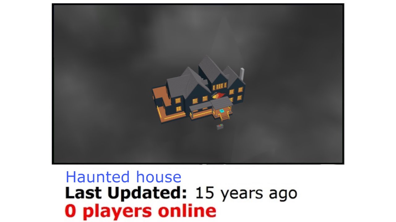 Playing Old Abandoned Games In Roblox YouTube