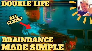 Cyberpunk 2077: Double Life Braindance Made Simple (All Clues in recording)