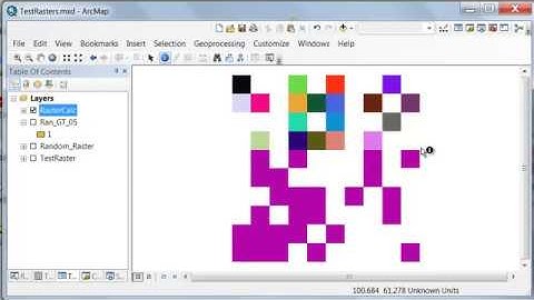 Using the Raster Calculator in Arcmap