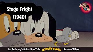Stage Fright 1940 Examined Jones Early Animation Exploration