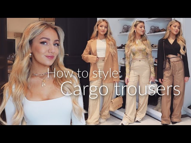 8 Ways To Style Plus Size Cargo Pants For Spring - YouTube