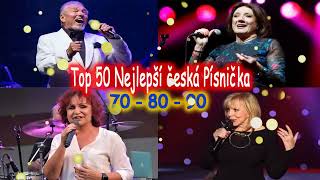 TOP 50 nejlepších českých písní 70  let 80  90  let♫