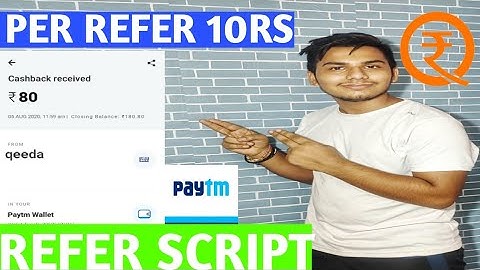 New Earning app | qeeda app refer script | qeeda app unlimited refer bypass trick | qeeda proof