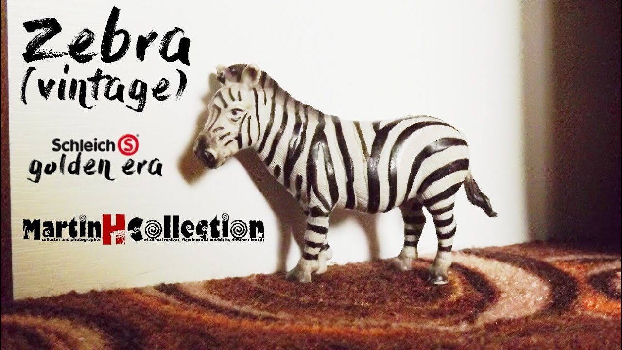 MartinH Collection - Zebra (vintage) by Schleich - video review