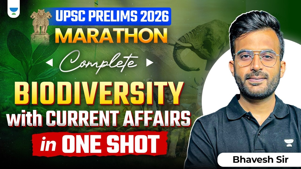 Complete Biodiversity with Current Affairs in One Shot | UPSC Prelims ...