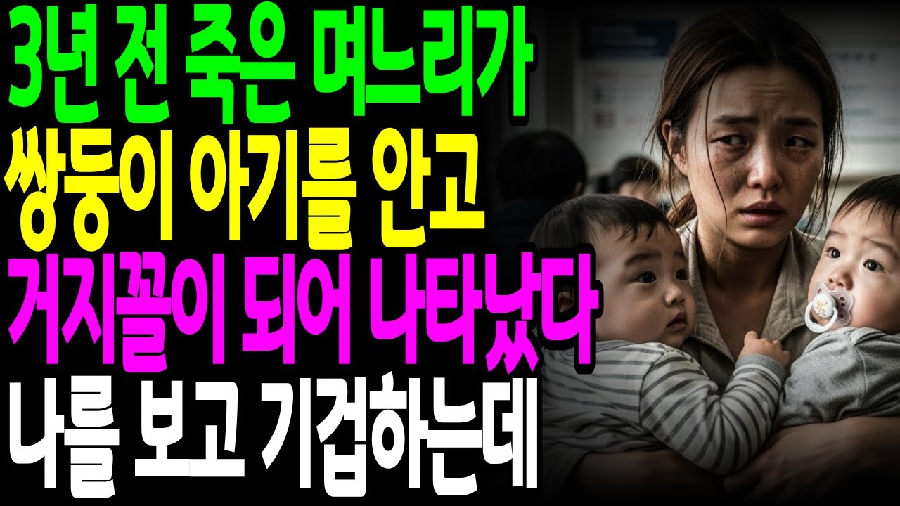 3년 전 죽은 며느리가 쌍둥이 아기를 안은 채 거지꼴이 되어 나타나자, 백만장자 회장은 오열하는데ㅣ노후사연ㅣ고부갈등ㅣ감동사연ㅣ사연라디오ㅣ오디오북