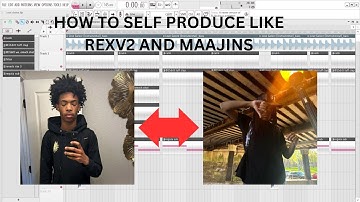 How to MAKE BEATS like REXV2, MAAJINS, etc. (FREE DRUMKIT)