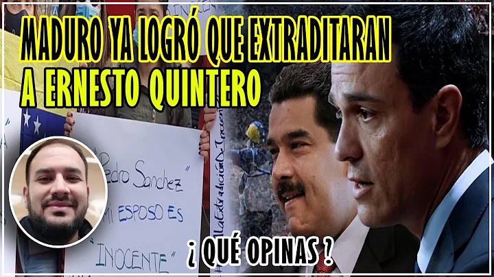 Maduro YA Logr EXTR4DIT4R A ERNESTO QUINTERO