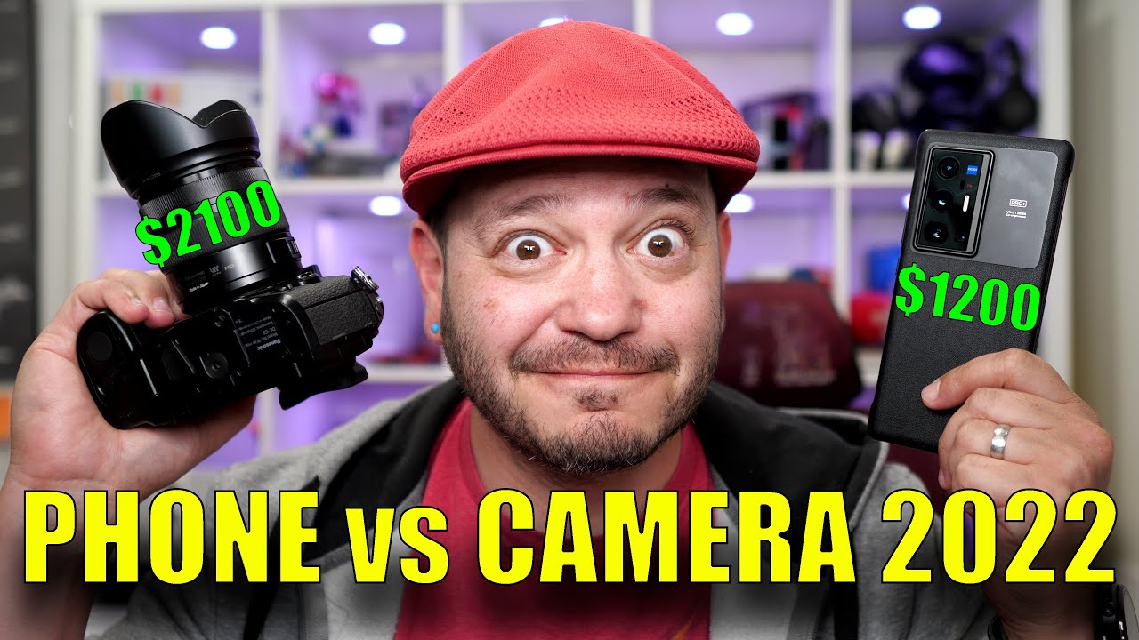 Phone vs Camera 2022! No Portrait Mode! THEY FINALLY MATCH??? YouTube