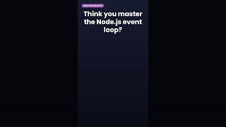 Node.js Interview Question: Can You Solve This? #Shorts