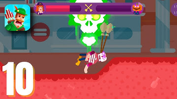 Bowmasters Gameplay Part 10 - Stephanie the Witch VS All in Tournament ( iOS, Android )